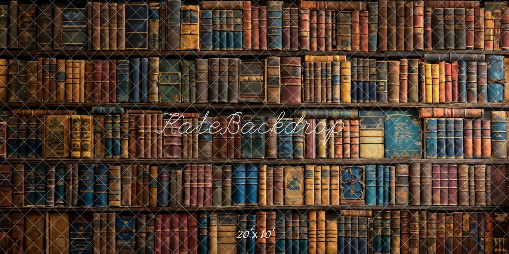 Kate Étagère à livres Rétro Mur Toile de fond conçue par Chain Photographie - Kate Backdrop FR