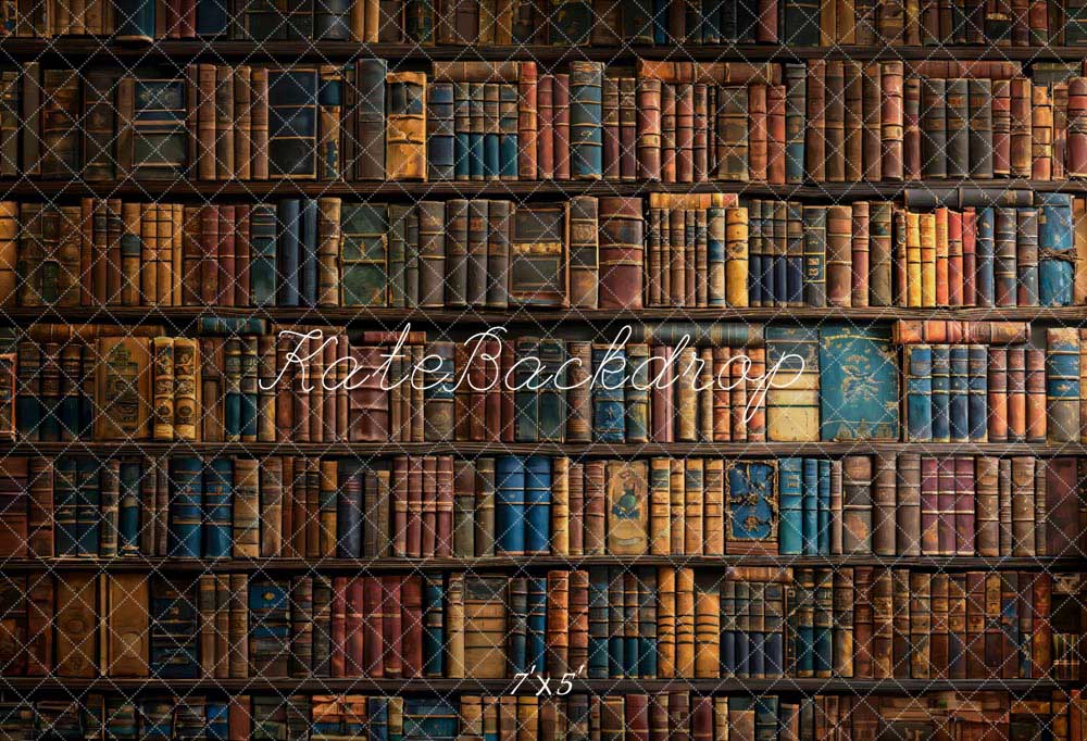 Kate Étagère à livres Rétro Mur Toile de fond conçue par Chain Photographie - Kate Backdrop FR