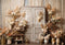 Kate Bohème Fleurs Roseau Armoire en bois Toile de fond conçue par Emetselch - Kate Backdrop FR