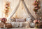 Kate Bohème Fleurs Canapé Fête des mères Toile de fond conçue par Emetselch - Kate Backdrop FR
