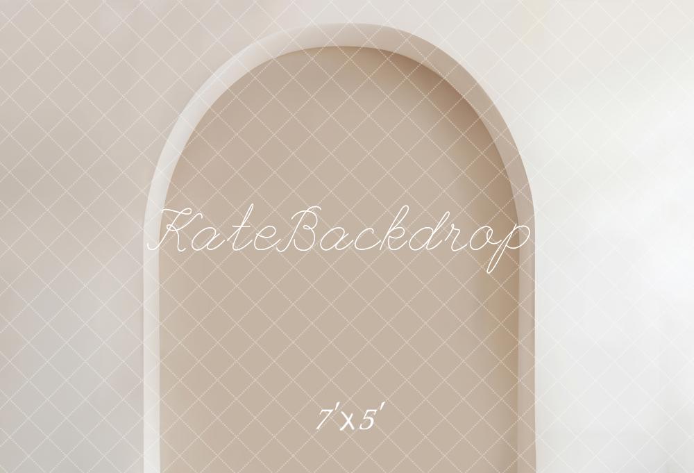 Kate Bohème Élégant Porte cintrée Style minimaliste Toile de fond conçue par Kate Image