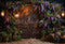 Kate Printemps Glycine Plante Porte en métal Toile de fond conçue par Chain Photographie - Kate Backdrop FR
