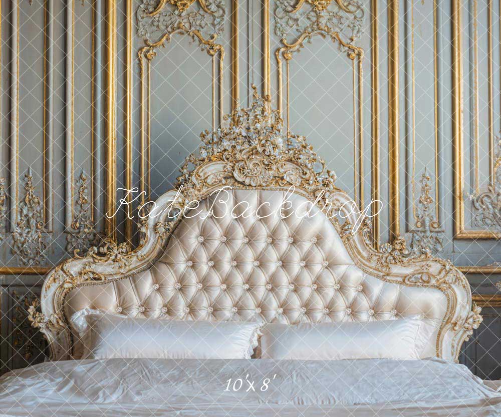 Kate Style européen Luxe Mur rétro Tête de lit Toile de fond conçue par Emetselch - Kate Backdrop FR
