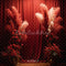 Kate Saint Valentin Rose rouge Rideau Toile de fond conçue par Chain Photographie - Kate Backdrop FR