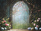 Kate Printemps Pâques Fleurs Arche Toile de fond conçue par Chain Photographie - Kate Backdrop FR
