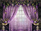 Kate Printemps Rideaux Violet Fleurs fraîches Toile de fond conçue par Chain Photographie - Kate Backdrop FR
