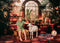 Kate Printemps Plante verte Fenêtre Chambre Toile de fond conçue par Chain Photographie - Kate Backdrop FR