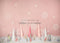 Kate Hiver Rose Scintillant Neige Enfant Toile de fond conçue par Jenna Onyia - Kate Backdrop FR
