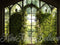 Kate Intérieur Serre Fenêtre Vert Toile de fond conçue par Mini MakeBelieve - Kate Backdrop FR