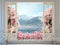Kate Printemps Pâques Porte Montagnes Fleurs Toile de fond conçue par Mini MakeBelieve - Kate Backdrop FR
