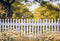 Kate Printemps Fleurs Clôture Arbre Toile de fond conçue par Emetselch - Kate Backdrop FR