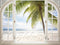 Kate Été Plage Intérieur Fenêtre Arbre Toile de fond conçue par Mini MakeBelieve - Kate Backdrop FR