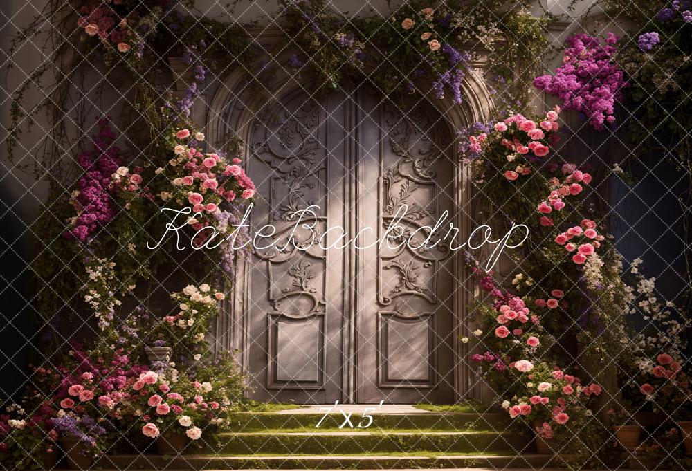 Kate Printemps Fleurs Arc en métal Toile de fond conçue par Emetselch - Kate Backdrop FR
