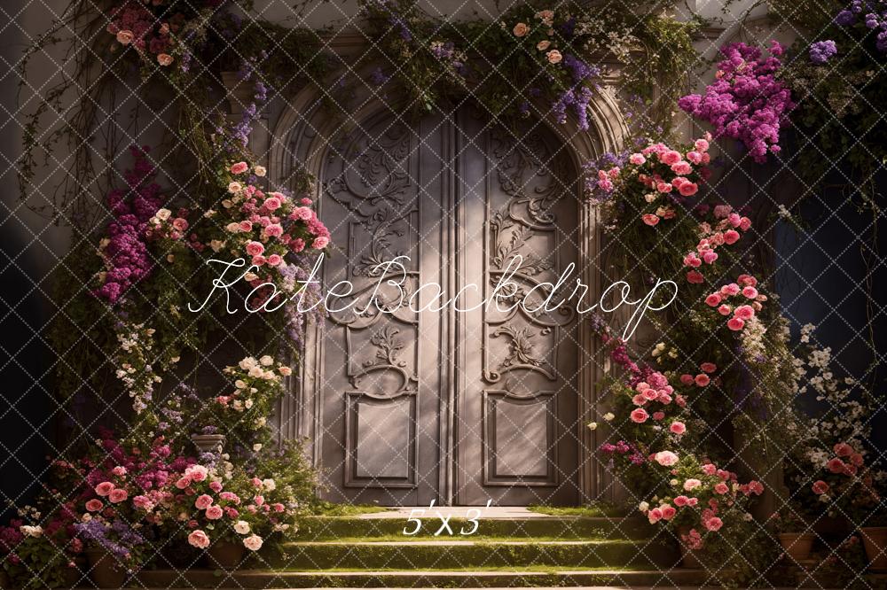 Kate Printemps Fleurs Arc en métal Toile de fond conçue par Emetselch - Kate Backdrop FR