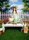 Kate Printemps Marguerite Clôture Toile de fond conçue par Chain Photographie - Kate Backdrop FR