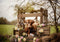 Kate Bovins Highland Extérieur Printemps Toile de fond conçue par Patty Robert - Kate Backdrop FR