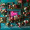 Kate Néon Amour Rose Mur turquoise Toile de fond conçue par Mini MakeBelieve - Kate Backdrop FR