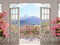 Kate Printemps Intérieur Porte française Toile de fond conçue par Mini MakeBelieve - Kate Backdrop FR