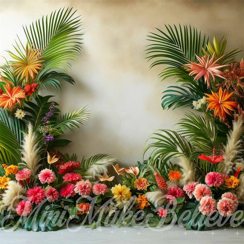 Kate Été Beaux-Arts Arche Florale Toile de fond conçue par Mini MakeBelieve