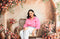 Kate Printemps Fleurs Roses et Oranges Mur en arc Toile de fond conçue par Emetselch - Kate Backdrop FR