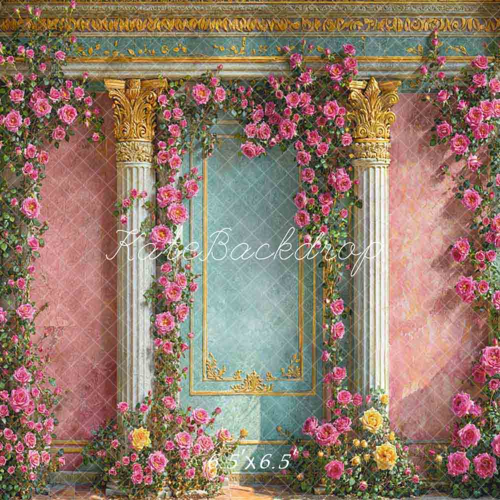 Kate Printemps Fleurs Mur de Style Européen Toile de fond conçue par Emetselch - Kate Backdrop FR