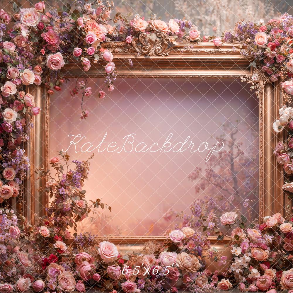 Kate Printemps Fleurs Cadre photo Rose Toile de fond conçue par Emetselch - Kate Backdrop FR