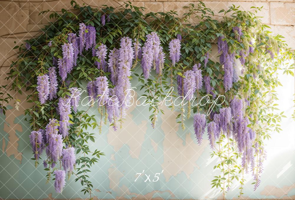 Kate Printemps Glycine Mur Rétro Toile de fond conçue par Emetselch - Kate Backdrop FR