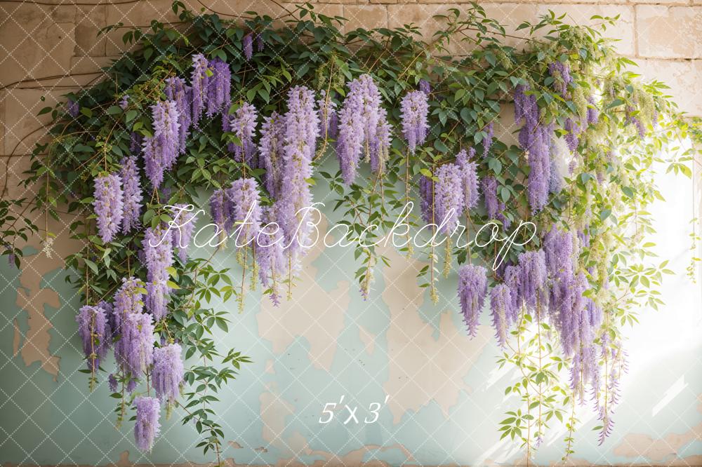 Kate Printemps Glycine Mur Rétro Toile de fond conçue par Emetselch - Kate Backdrop FR