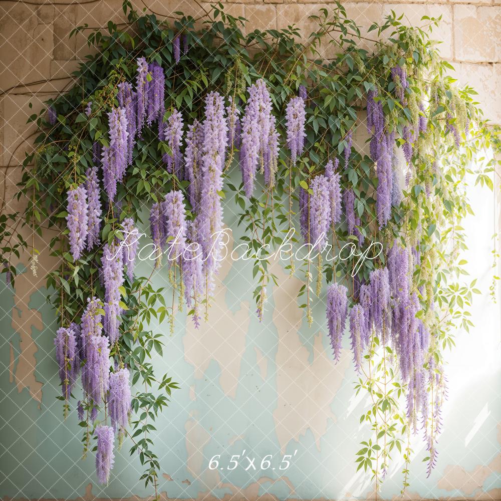 Kate Printemps Glycine Mur Rétro Toile de fond conçue par Emetselch - Kate Backdrop FR