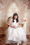 Kate Printemps Blanc Fleurs Fenêtre Mariage Toile de fond conçue par Emetselch - Kate Backdrop FR