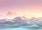 Kate Couleur fanée Pastel Vagues Toile de fond conçue par Laura Bybee - Kate Backdrop FR