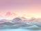 Kate Couleur fanée Pastel Vagues Toile de fond conçue par Laura Bybee - Kate Backdrop FR