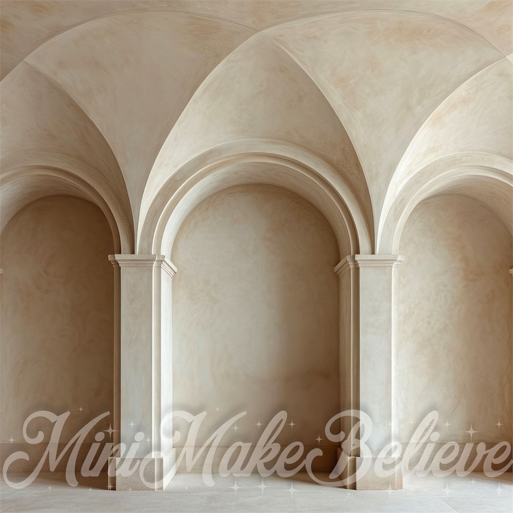 Kate Trois Arches Simple Portrait Toile de fond conçue par Mini MakeBelieve - Kate Backdrop FR