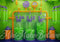 Kate 3d Slime Vert Enfant Toile de fond conçue par Mini MakeBelieve - Kate Backdrop FR
