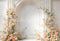 Kate Printemps Mariage Fleurs Blanc Arche Mur Toile de fond conçue par Emetselch - Kate Backdrop FR
