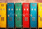 Kate Coloré École Salle de sport Casiers Toile de fond conçue par Emetselch - Kate Backdrop FR