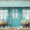 Kate Pâques Œuf Chambre Bleu Mur de pierre Toile de fond conçue par Emetselch - Kate Backdrop FR