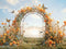 Kate Printemps Prairie Fleur Papillon Porte en arc Toile de fond conçue par Emetselch - Kate Backdrop FR