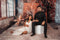 Offres Éclair Kate Bohème Fleur séchée Vieux Brique Roseau Toile de fond conçue par Emetselch - Kate Backdrop FR