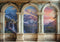 Kate Rétro Peinture Mur en arc Toile de fond conçue par Laura Bybee - Kate Backdrop FR