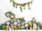 Kate Printemps Tournesol Étagère hexagonale Ruche Toile de fond conçue par Emetselch - Kate Backdrop FR