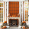 Kate Automne Intérieur Mur à carreaux Citrouilles Toile de fond conçue par Mini MakeBelieve - Kate Backdrop FR