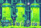 Kate Dessin animé Slime Vert Enfant Toile de fond conçue par Mini MakeBelieve - Kate Backdrop FR