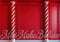 Kate Noël Rouge Canne à sucre Mur Toile de fond conçue par Mini MakeBelieve - Kate Backdrop FR