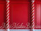 Kate Noël Rouge Canne à sucre Mur Toile de fond conçue par Mini MakeBelieve - Kate Backdrop FR