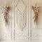 Kate Fête des mères Beige Mur Macramé Toile de fond conçue par Mini MakeBelieve - Kate Backdrop FR