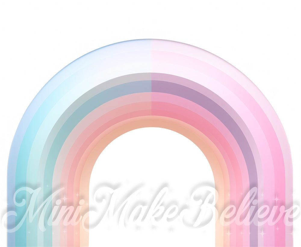 Kate Arc-en-ciel Arche 3D Anniversaire Toile de fond conçue par Mini MakeBelieve - Kate Backdrop FR
