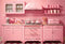 Kate Cuisine Moderne Rose Toile de fond conçue par Chain Photographie - Kate Backdrop FR