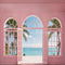 Kate Été Mer Rose Arche Fenêtre Toile de fond conçue par Emetselch - Kate Backdrop FR