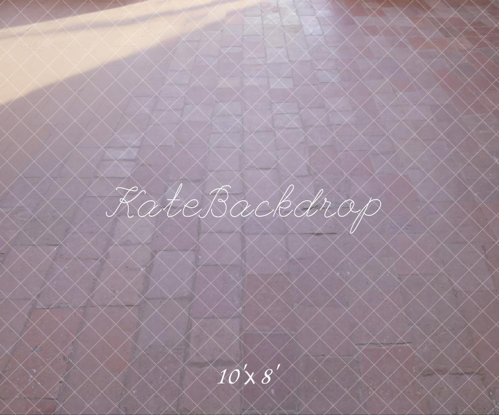 Kate Gris foncé Chemin de briques Sol Toile de fond conçue par Kate Image - Kate Backdrop FR